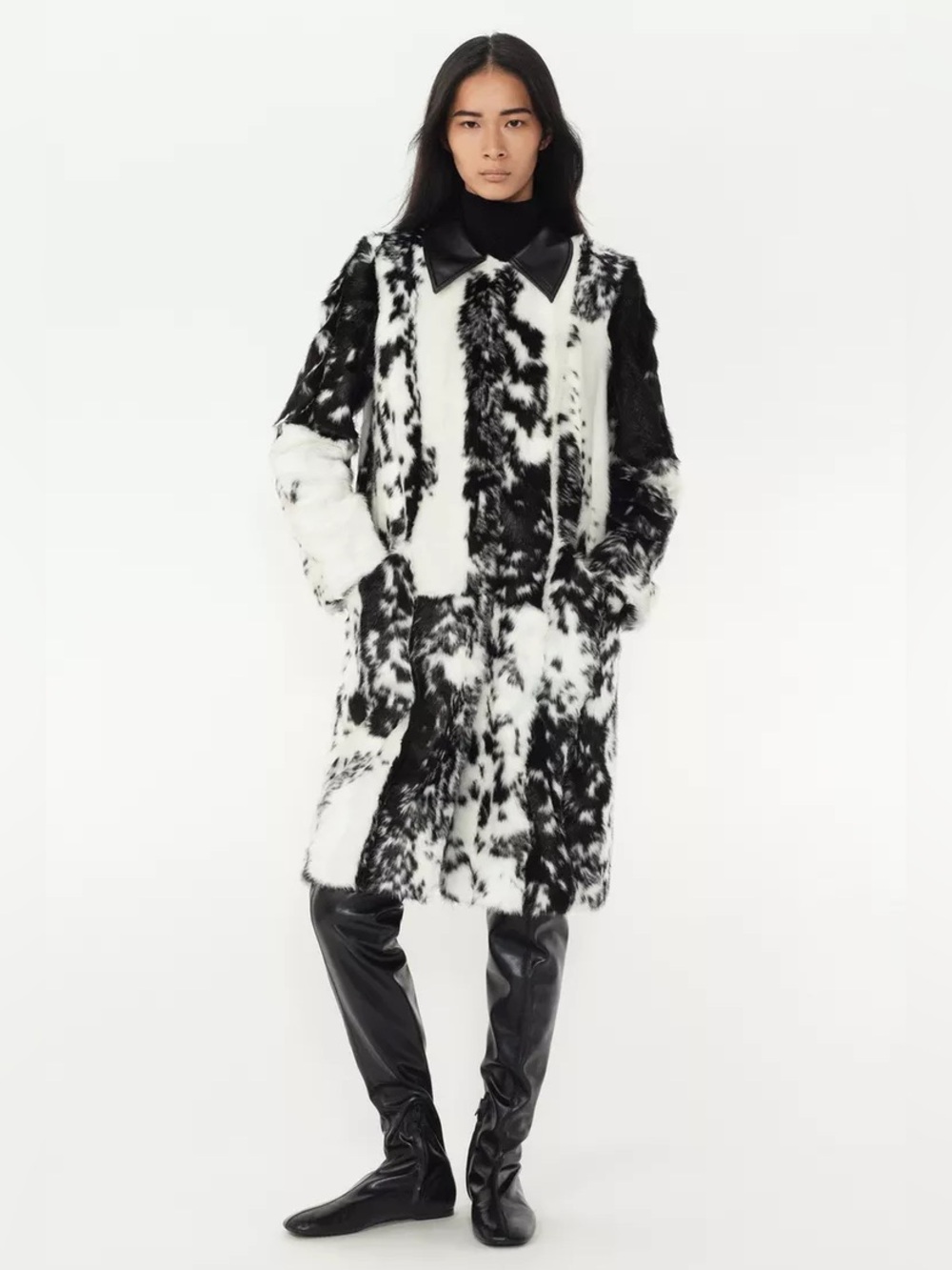 NWT Zara Woman Bloggers Fav ANIMAL PRINT COAT - THE ITEM Jacket Size S Small